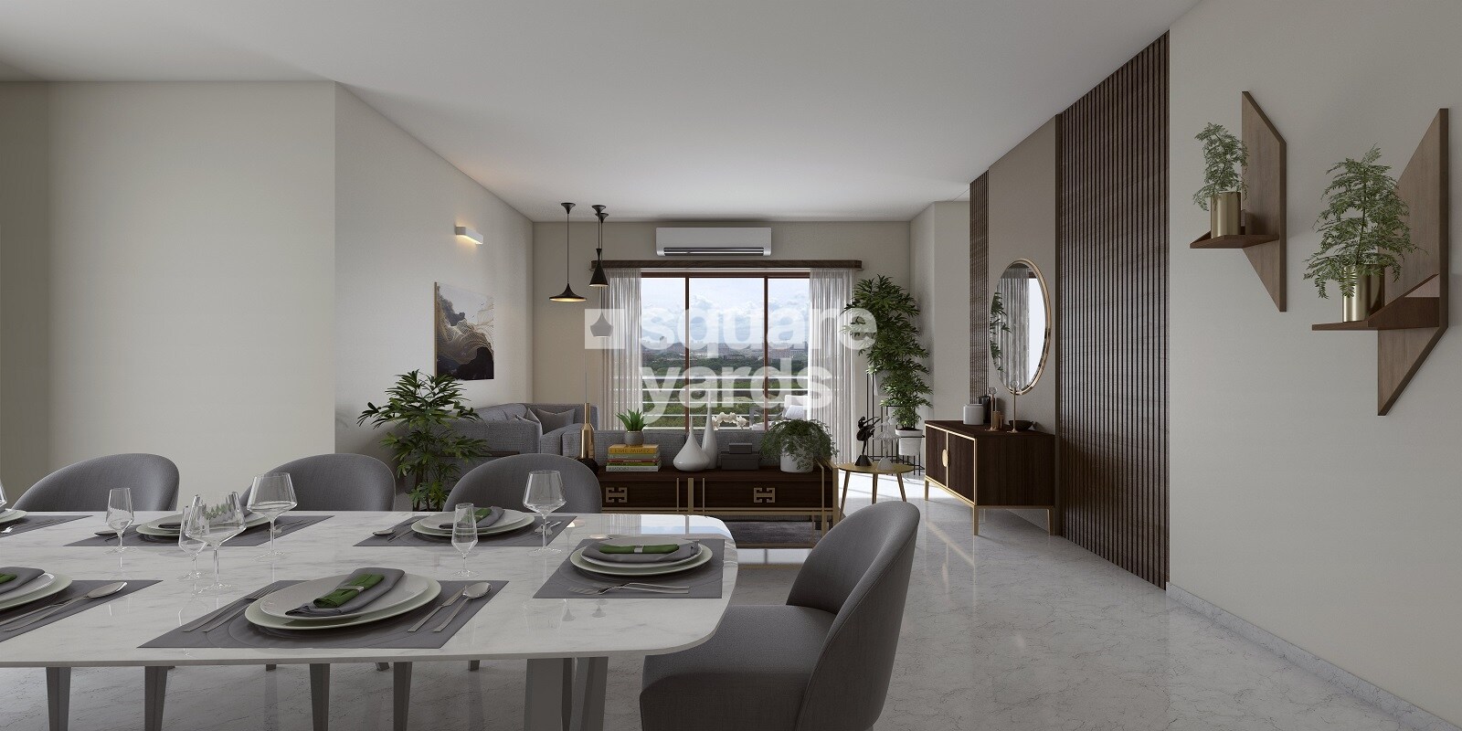 Godrej Meridien Apartment Interiors 4