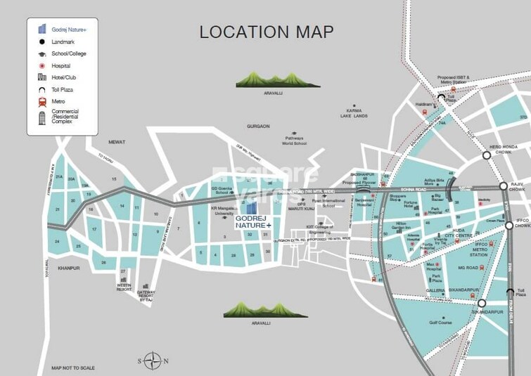 Godrej Nature Plus Location Image