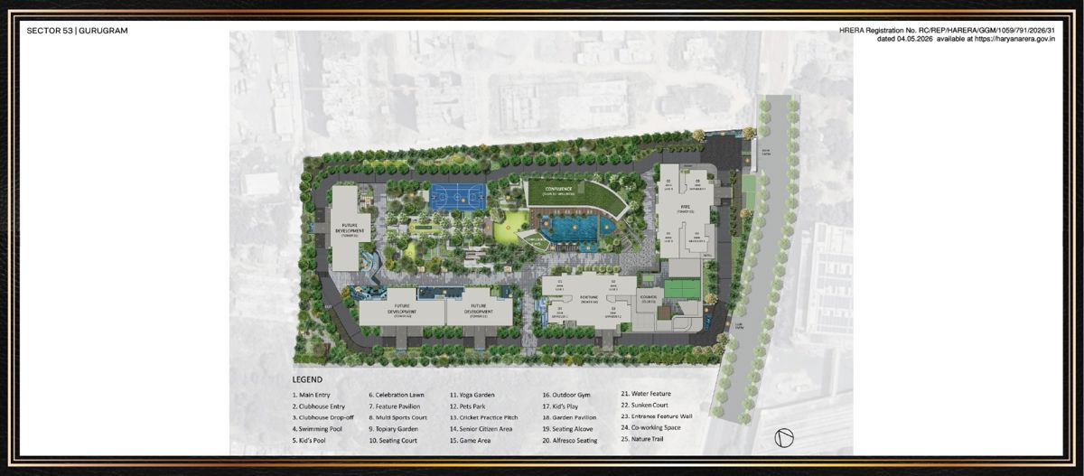Godrej Samaris Master Plan Image