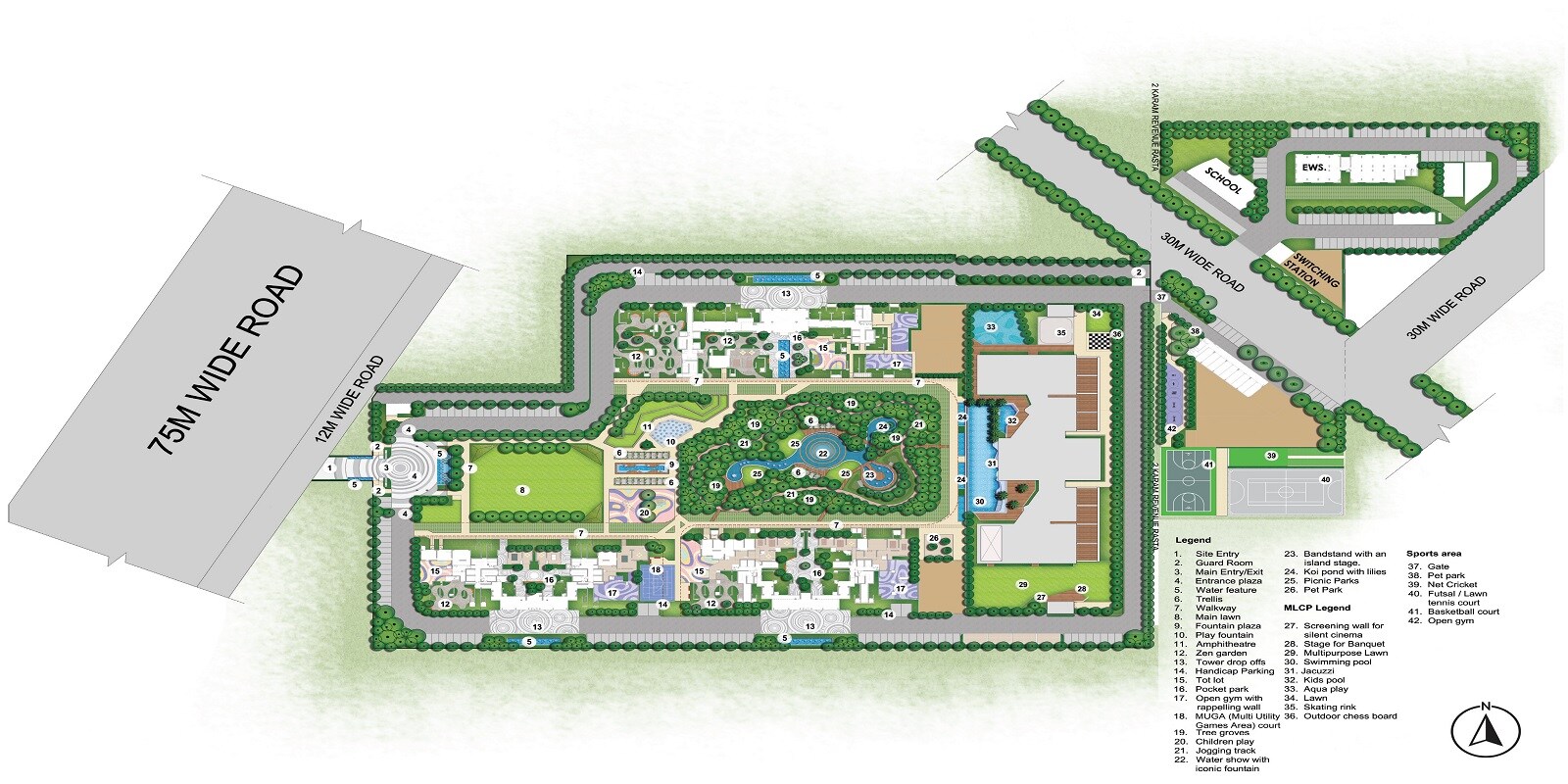 Godrej Vrikshya Master Plan 1