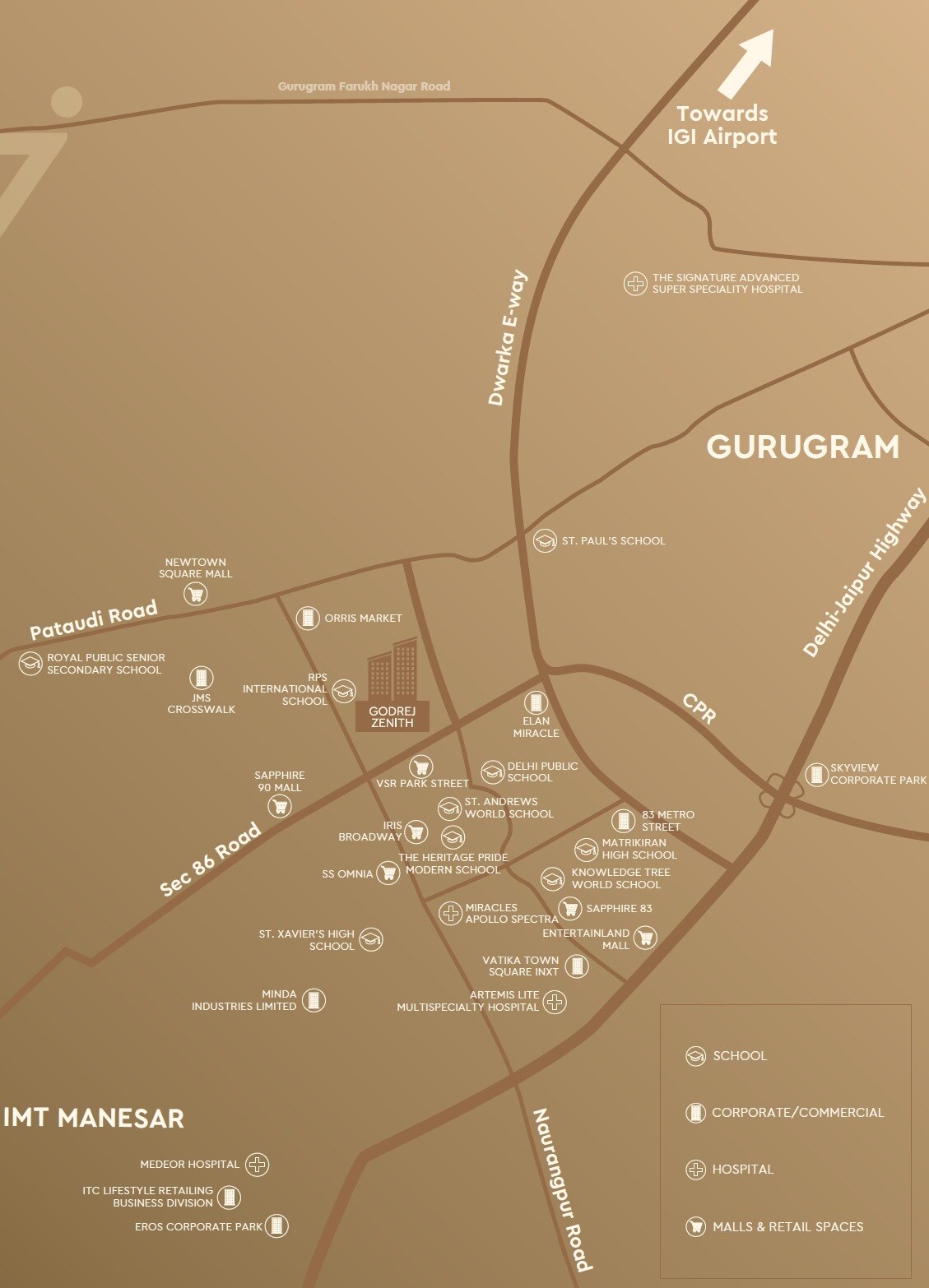 Godrej Zenith Location Image