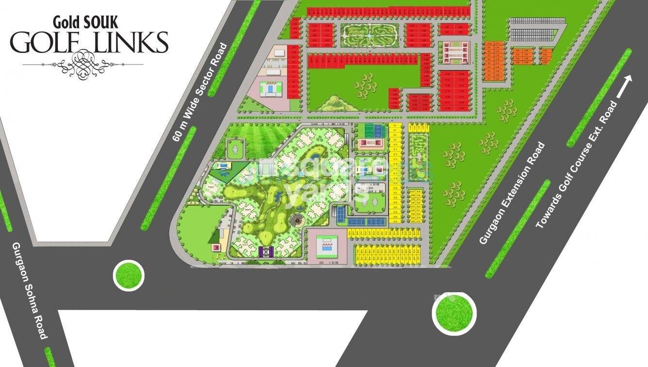 Gold Souk Golf Links Master Plan 1