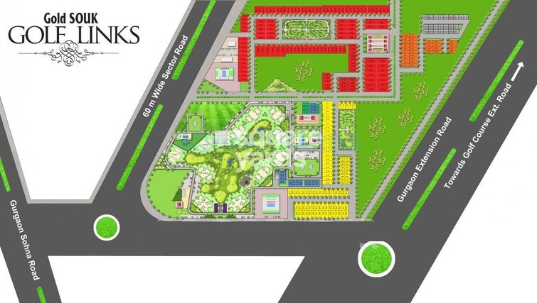 Gold Souk Golf Links Master Plan Image
