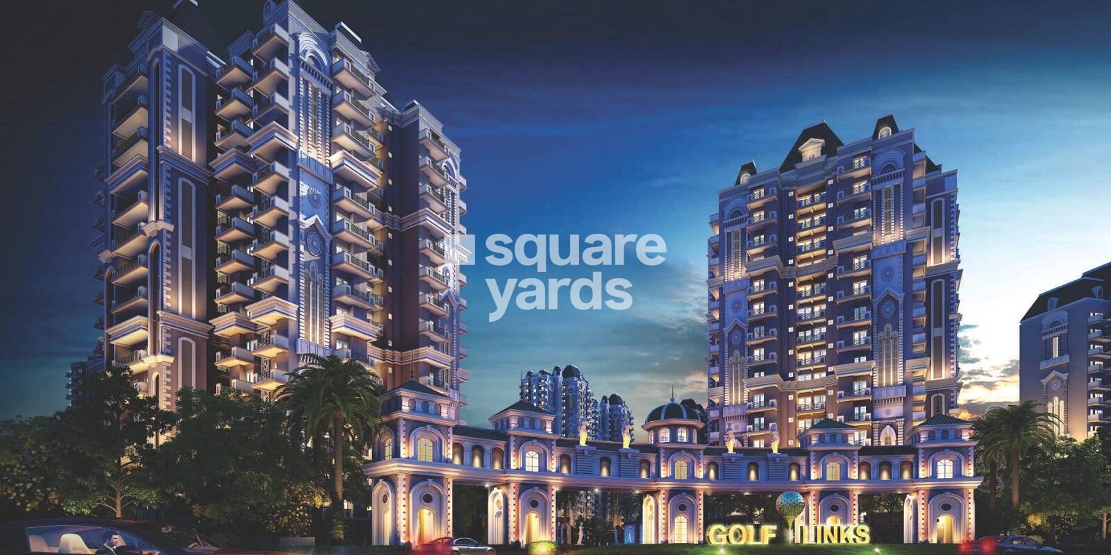 Gold Souk Golf Links residential project in Raishika