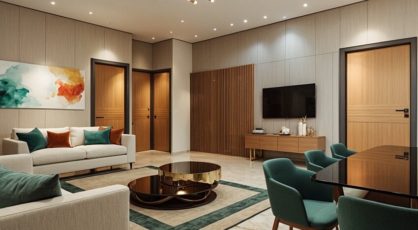 Grace Resilviaa Apartment Interiors 4