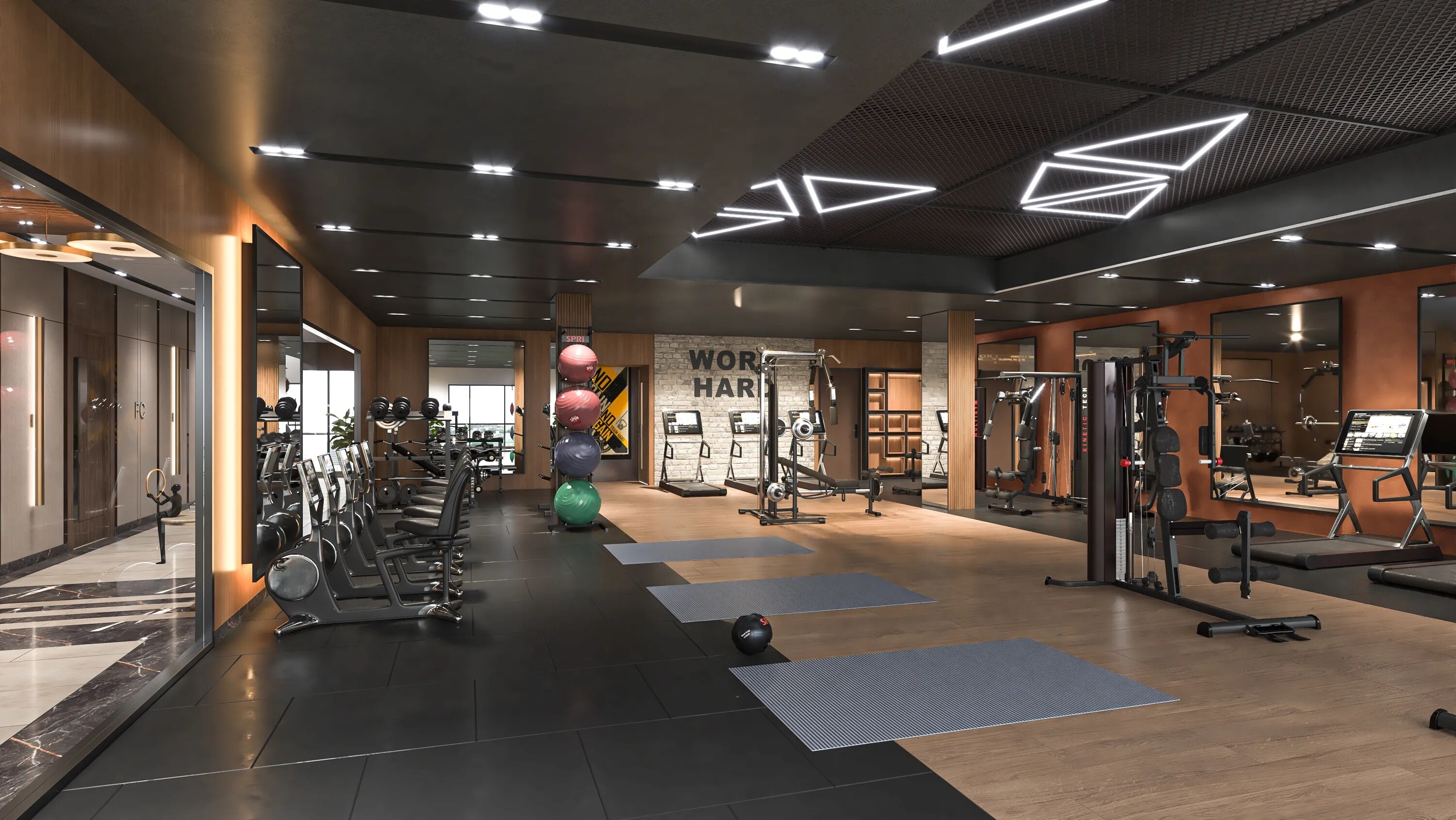 Lion Green Valley Homes Gymnasium Image