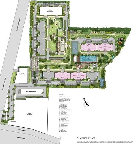 Lion Green Valley Homes Master Plan Image