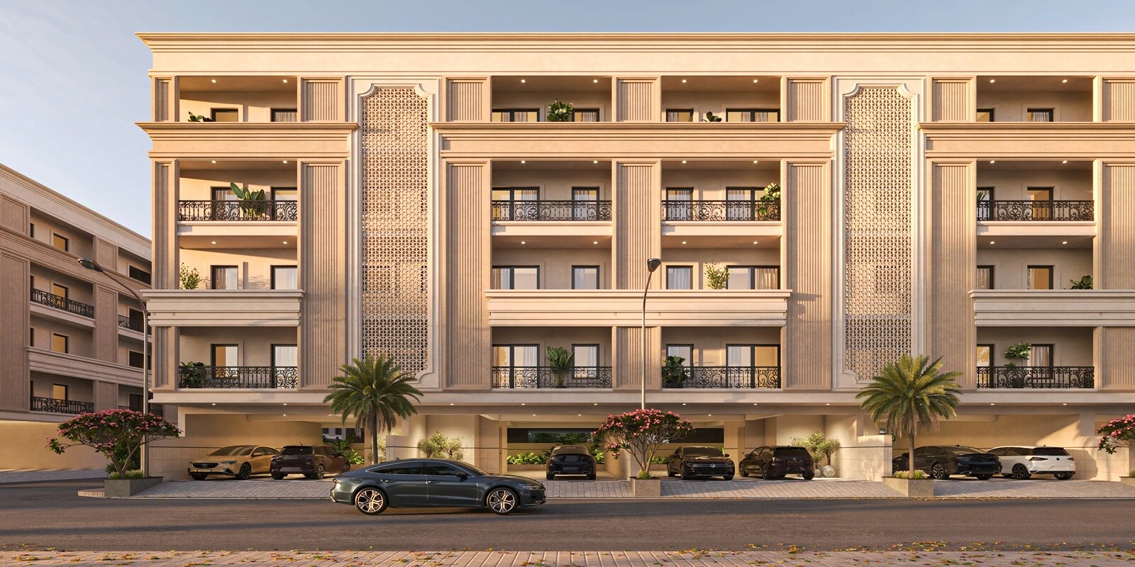 Lion Green Valley Homes residential project in Sector 35