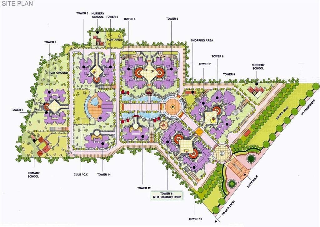GTM Residency Tower Master Plan 1