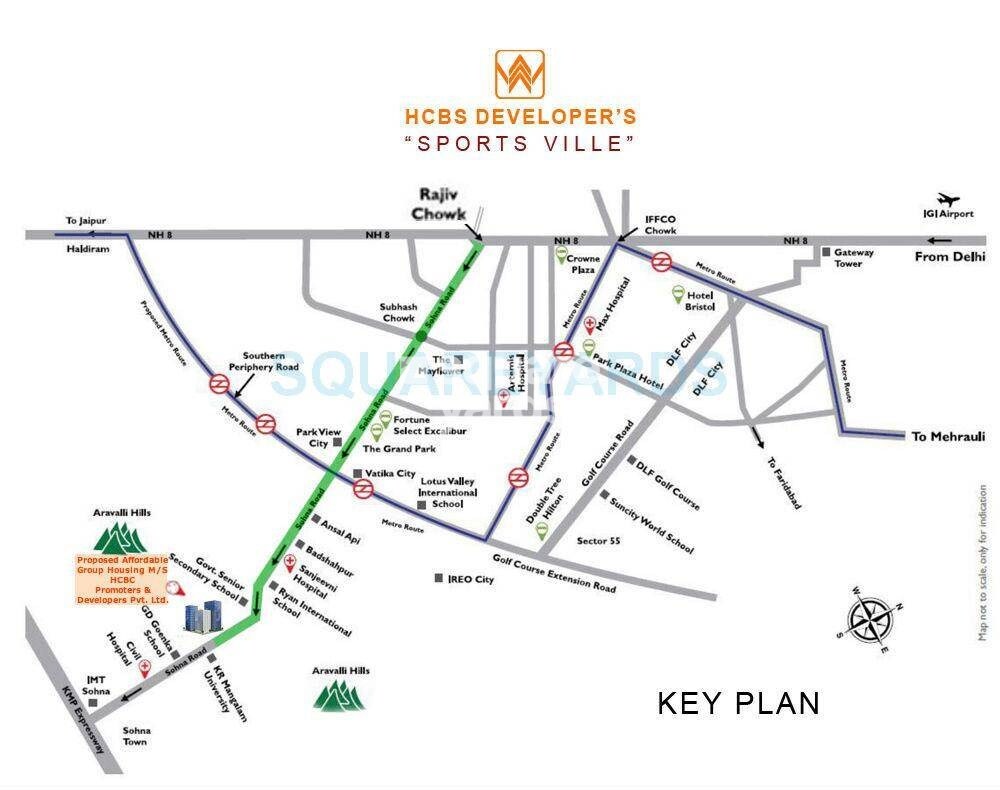 HCBS Sports Ville Location Image