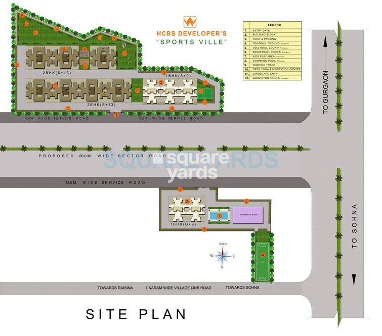 HCBS Sports Ville Master Plan Image