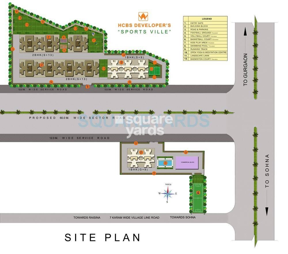 HCBS Sports Ville Master Plan Image