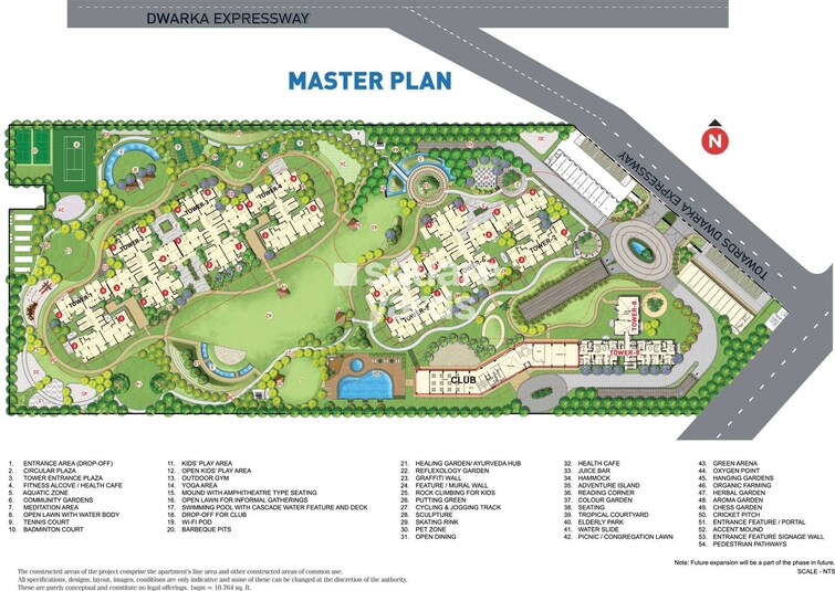 Hero Homes Gurgaon Master Plan Image