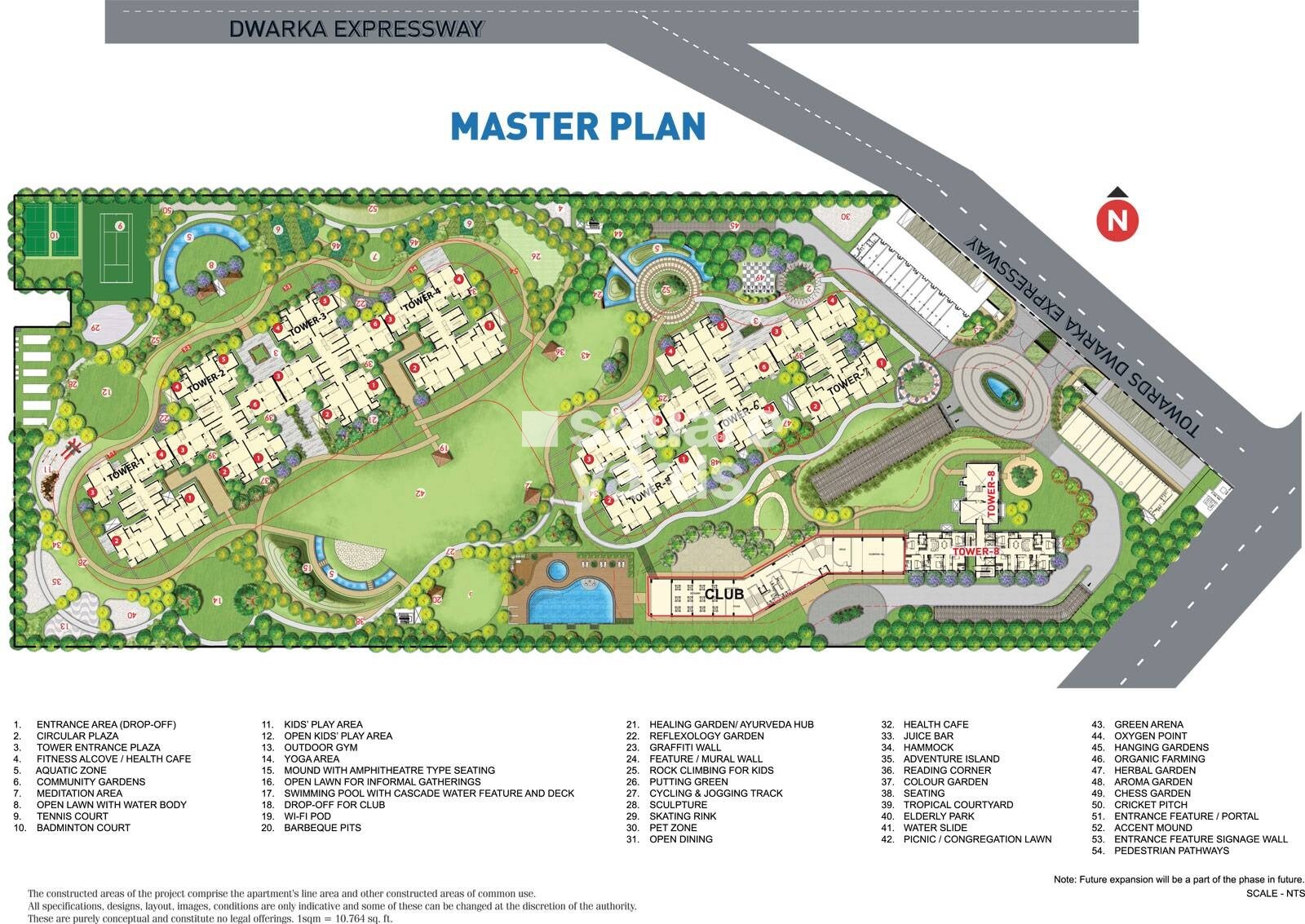 Hero Homes Gurgaon Master Plan Image