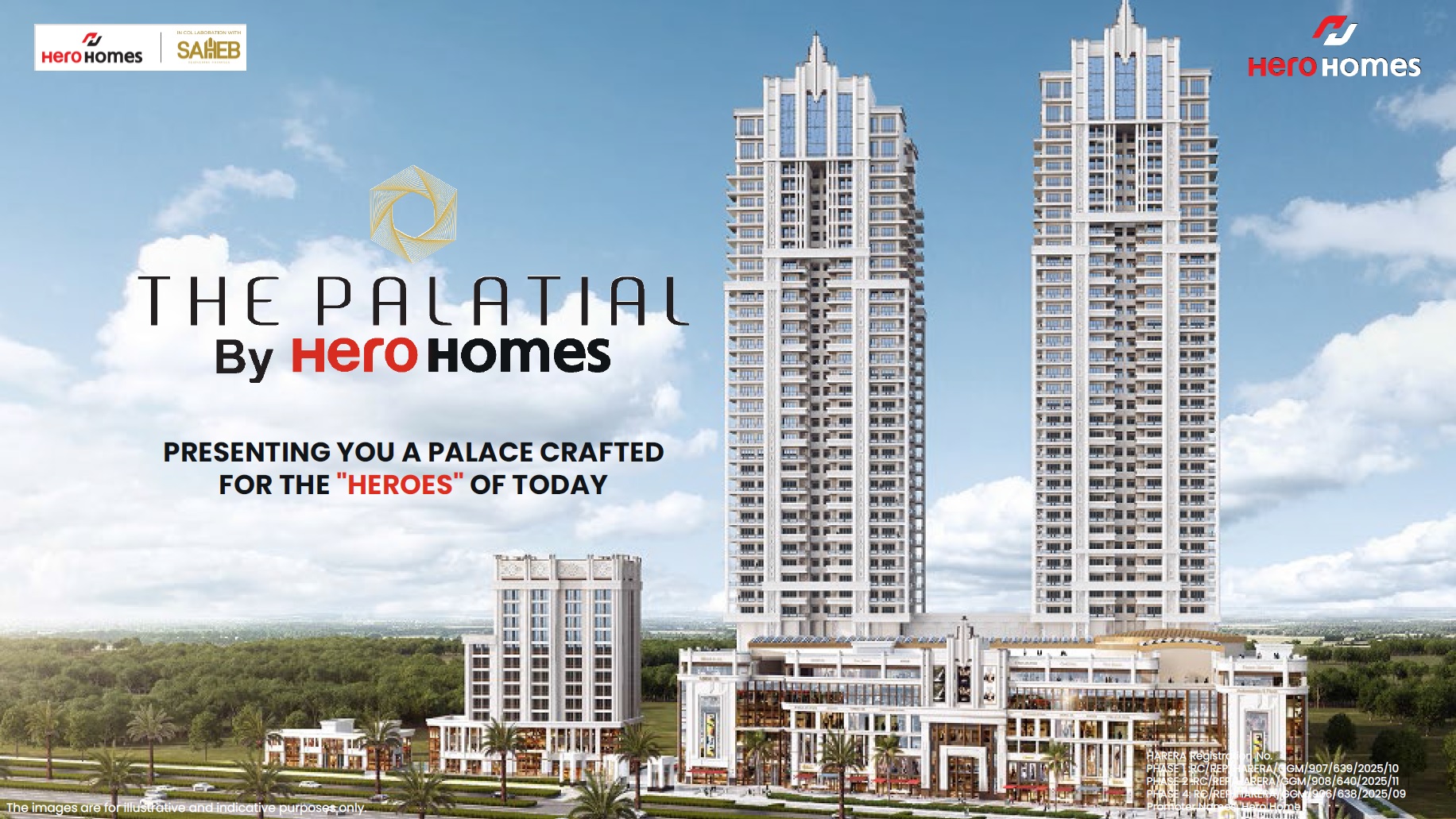 Hero Homes Palatial — a residential development in Sector 104, Gurgaon