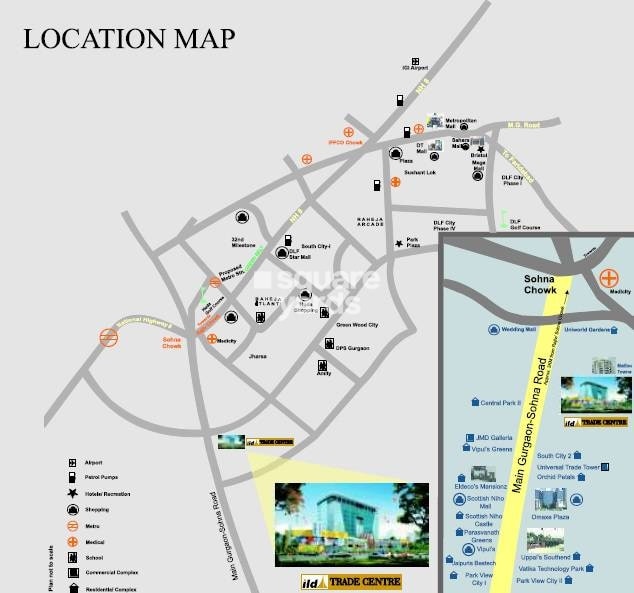 ILD Trade Centre Location Image