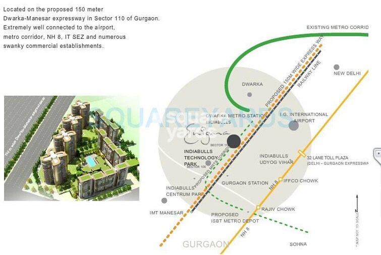 Indiabulls Enigma Location Image