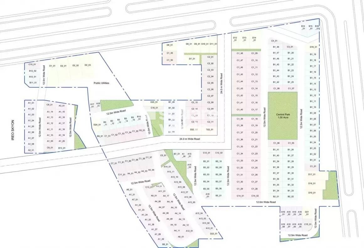 Ireo City Plots Master Plan 1