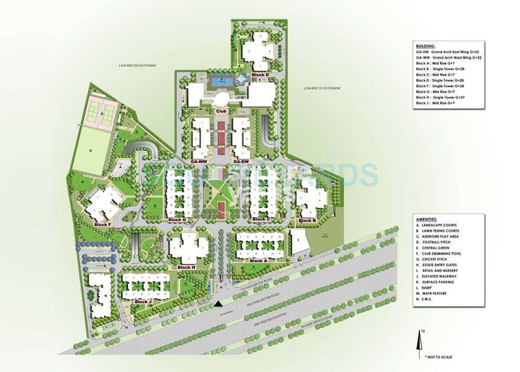 Ireo The Grand Arch Master Plan Image