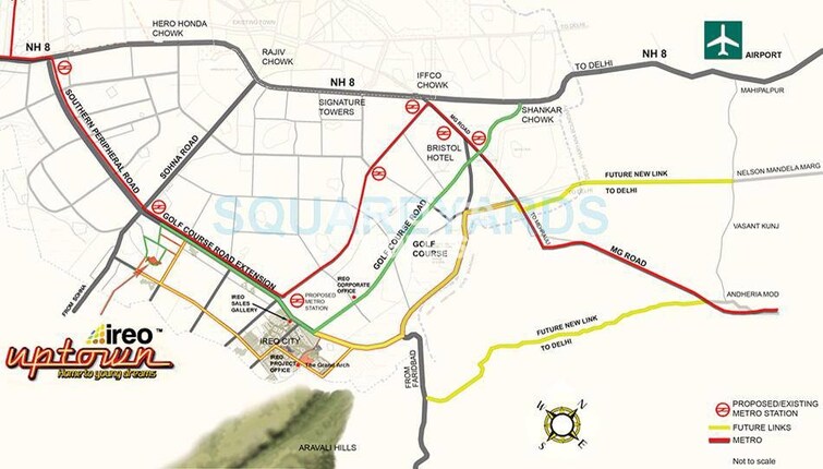 Ireo Uptown Location Image