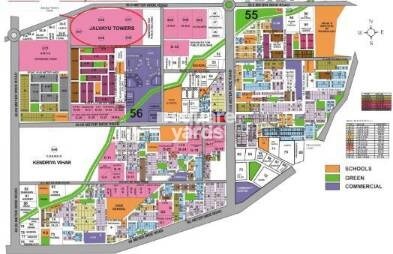 Jalvayu Towers Master Plan Image