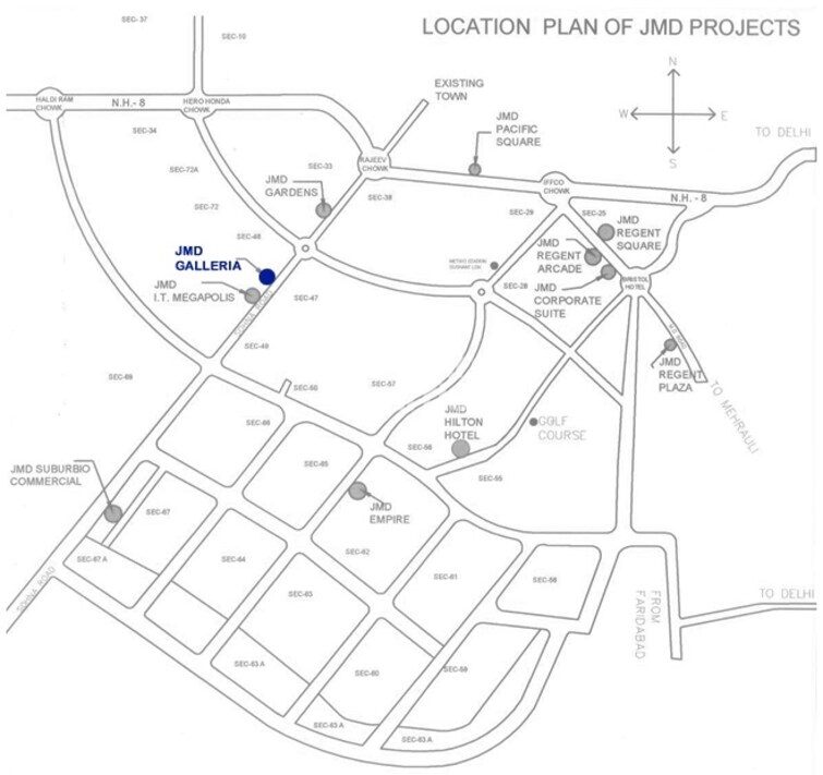 JMD Galleria Location Image