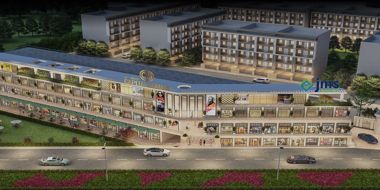 JMS Capital Square residential project in Sector 95