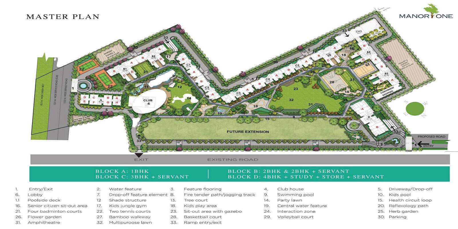 Kashish Manor One Master Plan 1