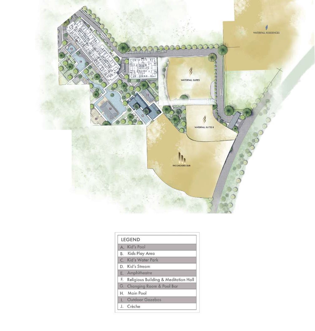 Krisumi Waterside Residences Master Plan Image