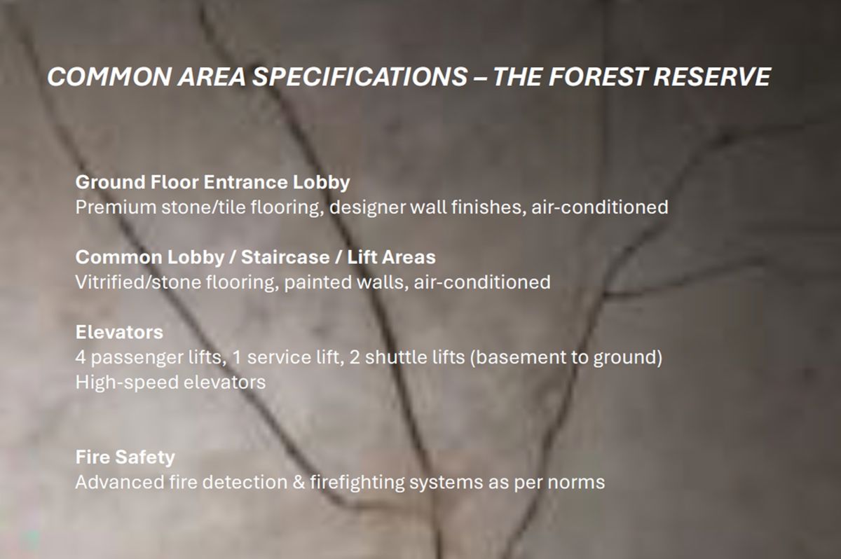 Krisumi Waterside Residences The Forest Reserve Specification 2