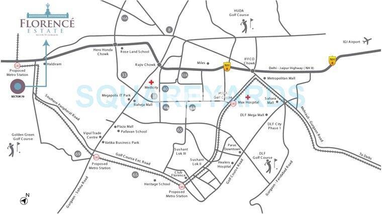 Krrish Florence Estate Location Image