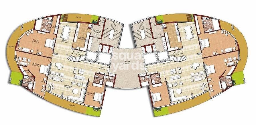 Krrish Monde De Provence Phase 2 Floor Plans