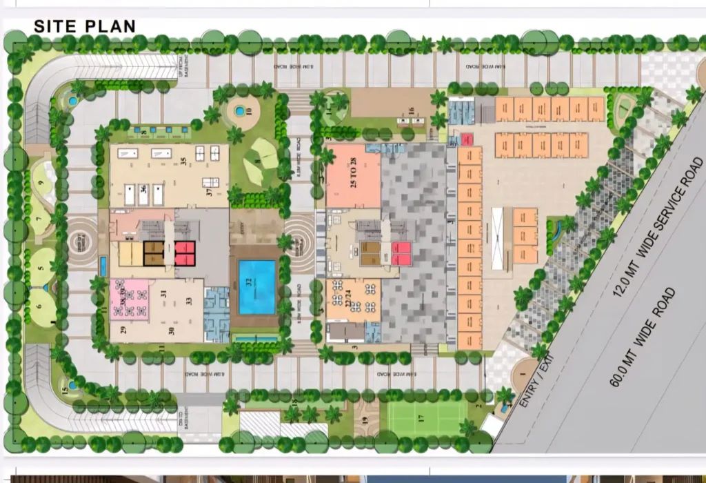 Lamose-Gratitude-84_an aerial view of a city with many different types of buildings