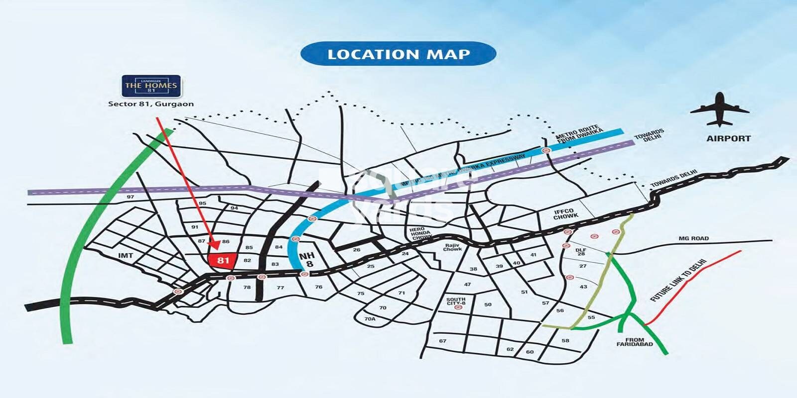 Landmark The Homes 81 Location Image