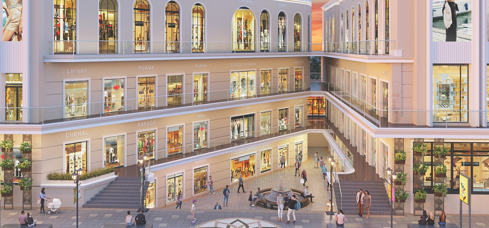 LID Plaza Commercial Exteriors