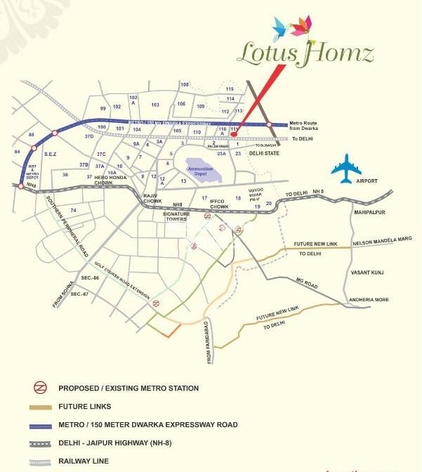Lotus Affordable Housing Location Image