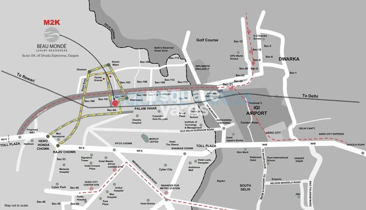 M2K Beau Monde Location Image