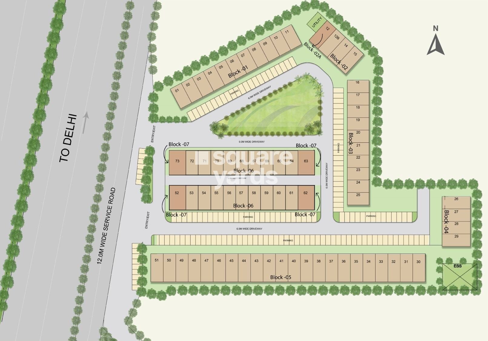 M3M 114 Market Master Plan 1