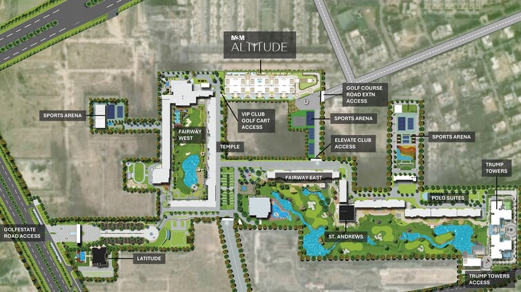 M3M Altitude Master Plan Image