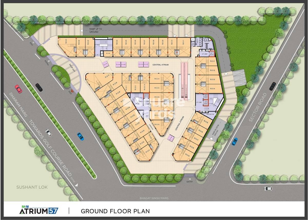 M3M Atrium Floor Plans 1