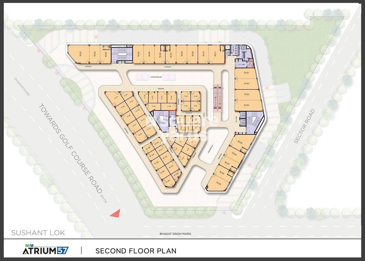 M3M Atrium Floor Plans 3