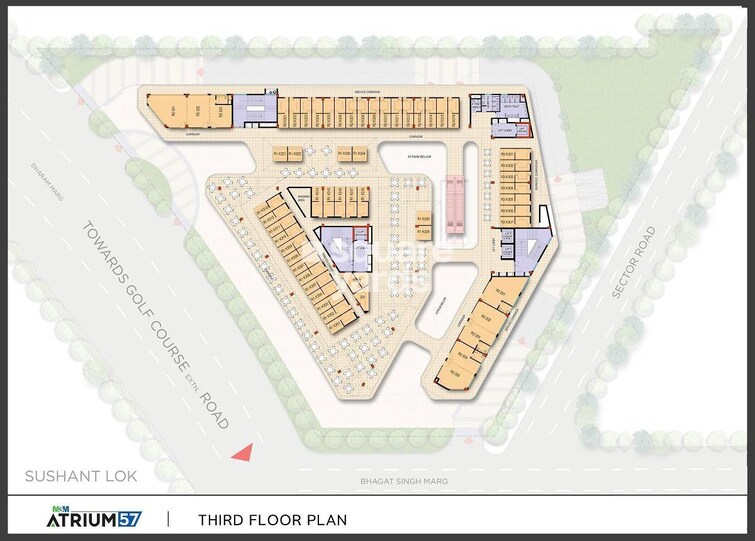 M3M Atrium Floor Plans 4