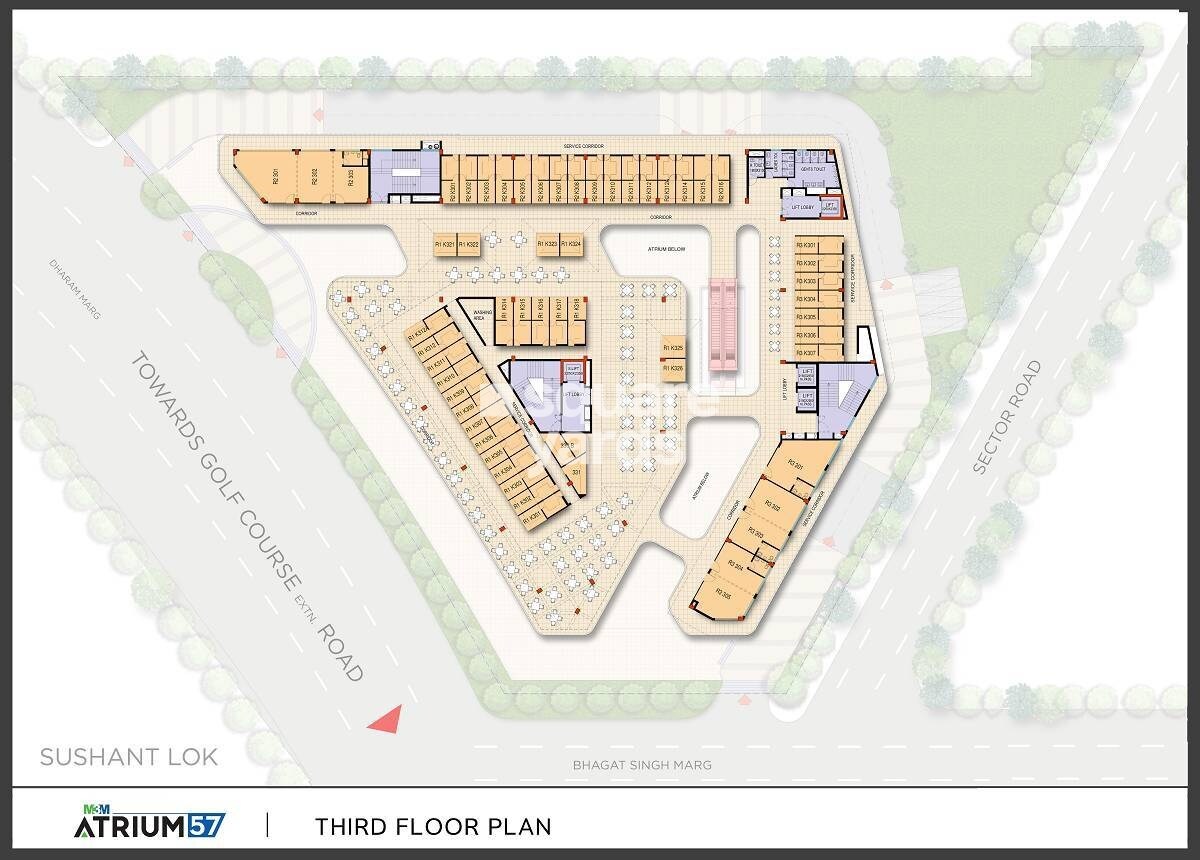 M3M Atrium Floor Plans 4