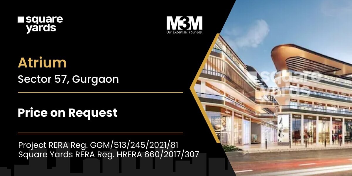 M3M Atrium Push Creative