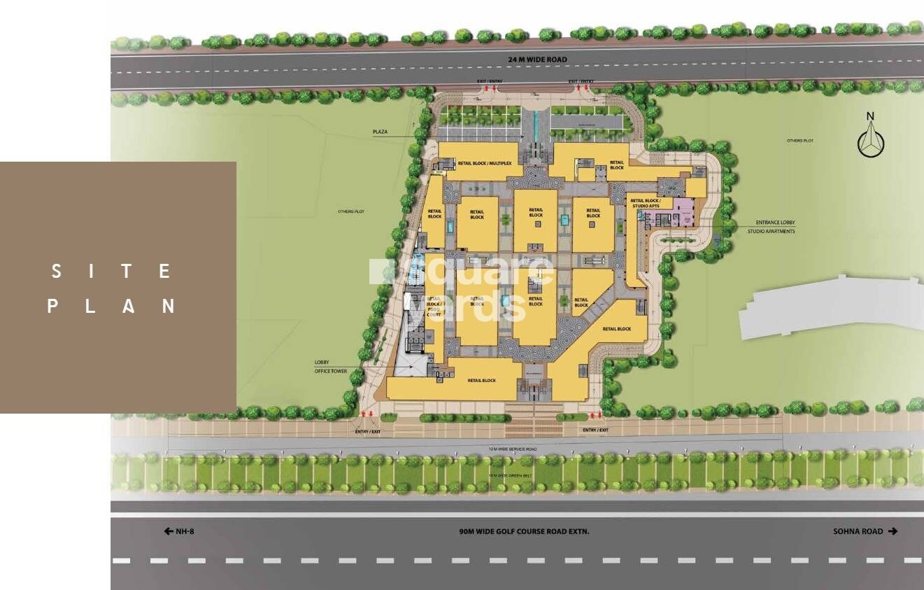 M3M Broadway Master Plan Image