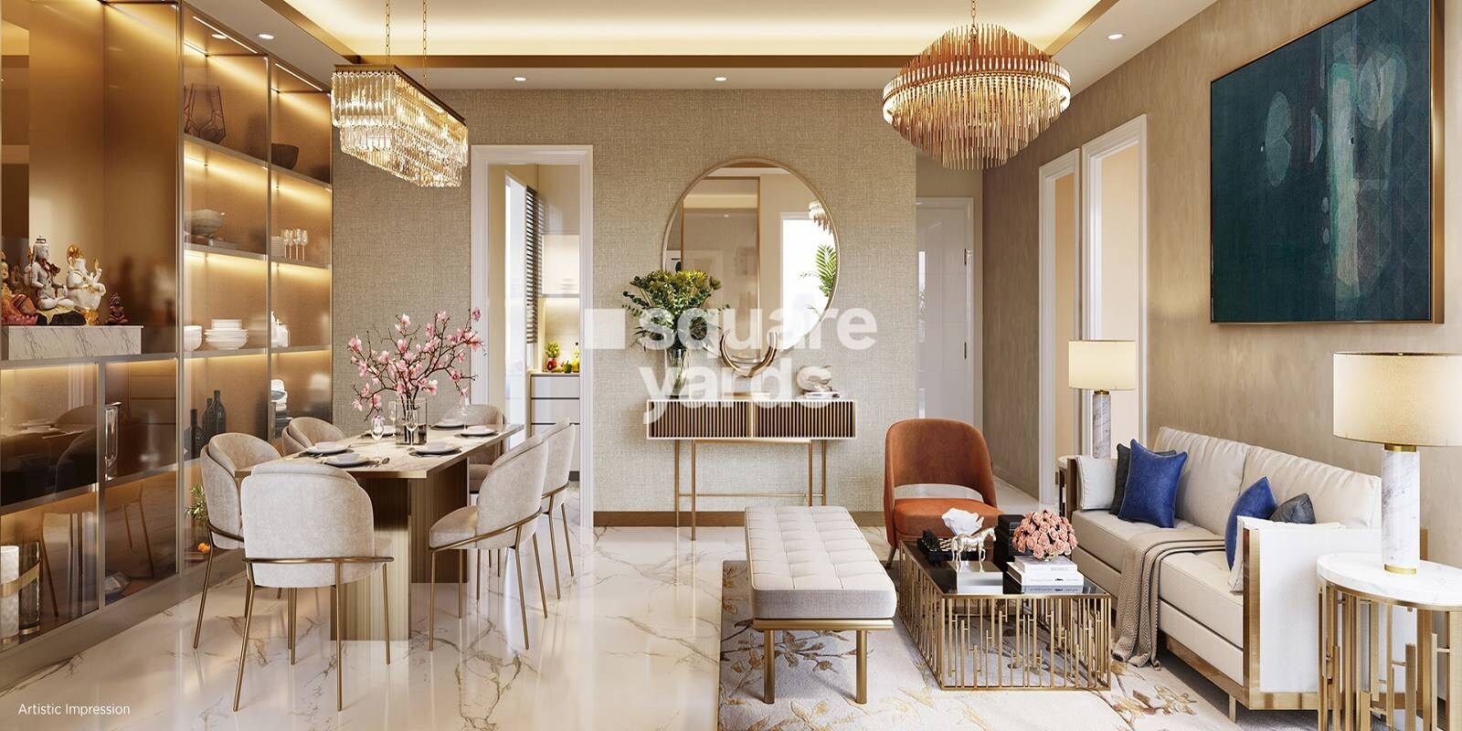 M3M Capital Apartment Interiors 2