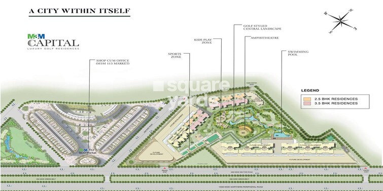M3M Capital Master Plan Image