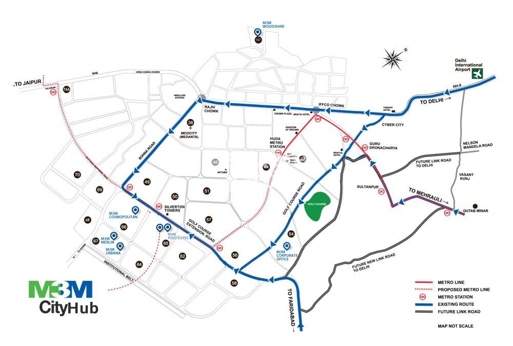 M3M City Hub