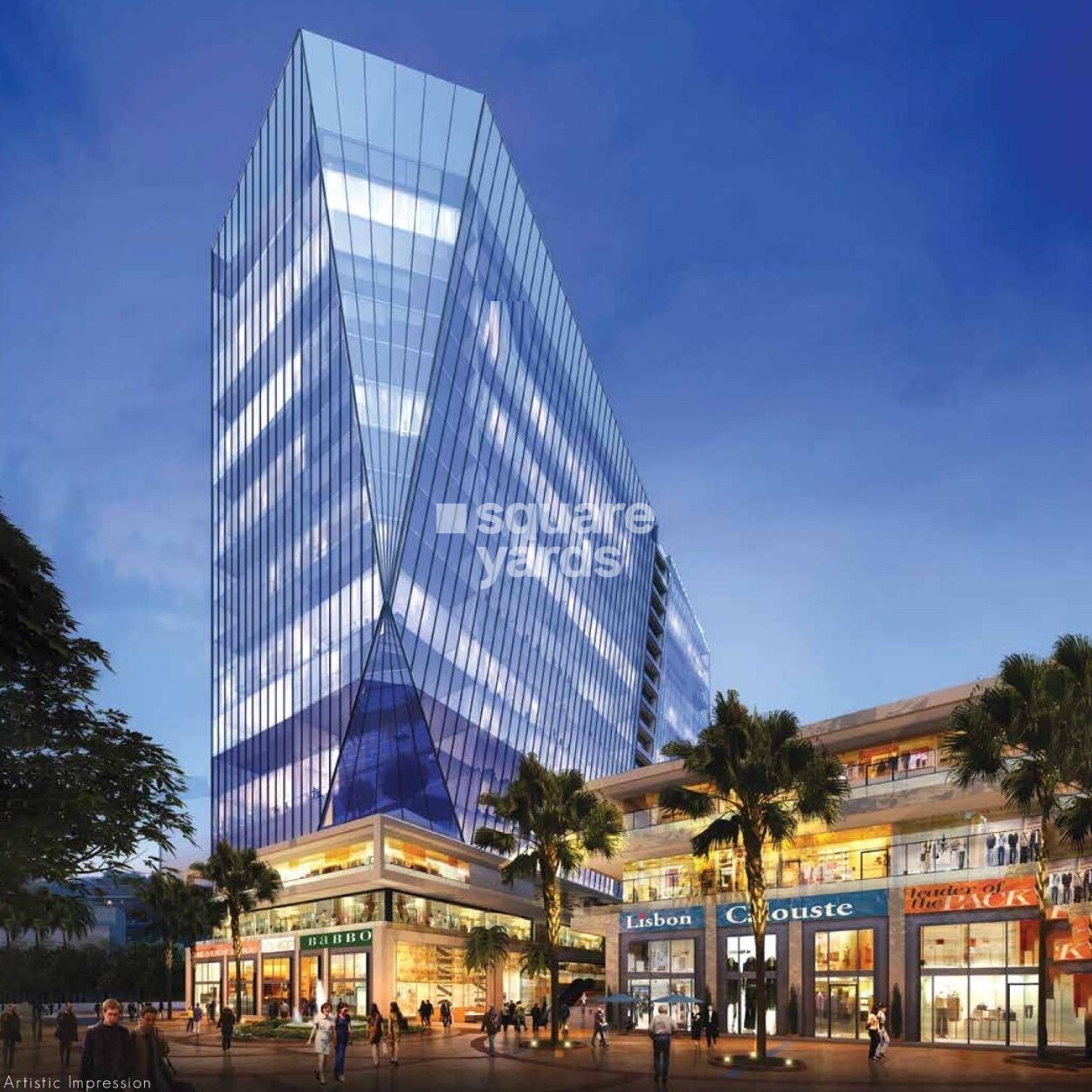 M3M Corner Walk Tower View 2