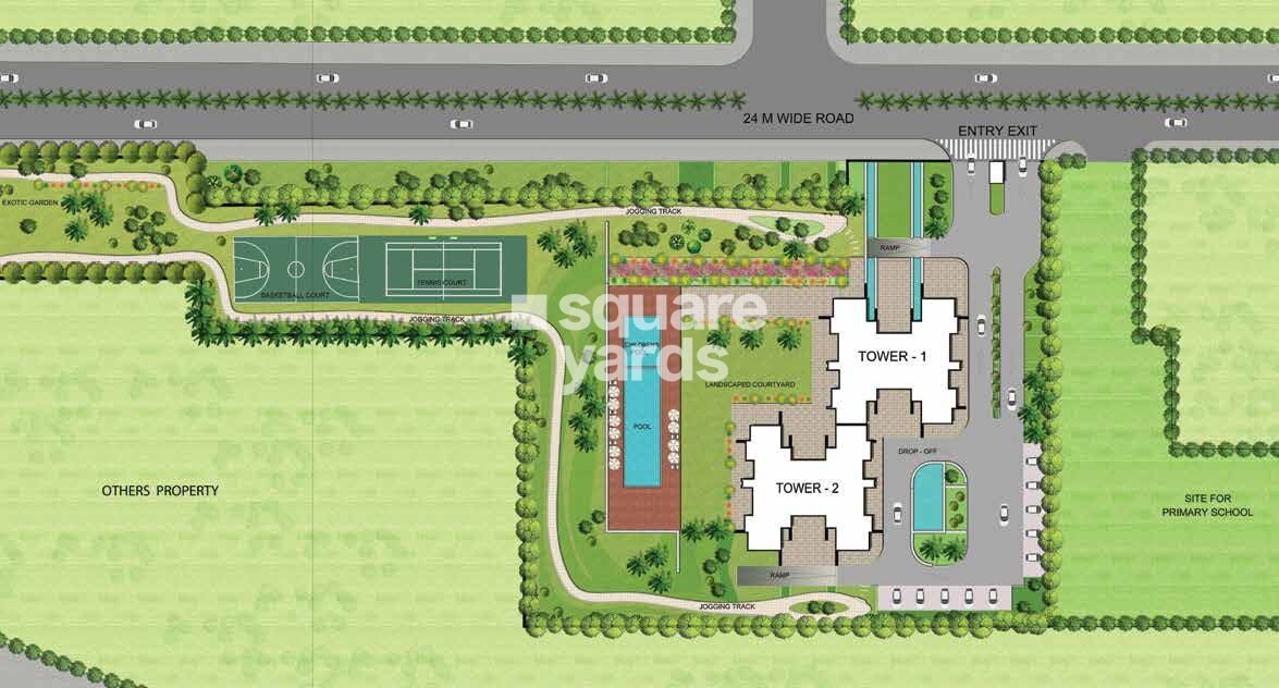 M3M Escala Master Plan Image
